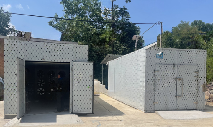 ​Intelligent Air-energy Heat Pump Trays Drying Room