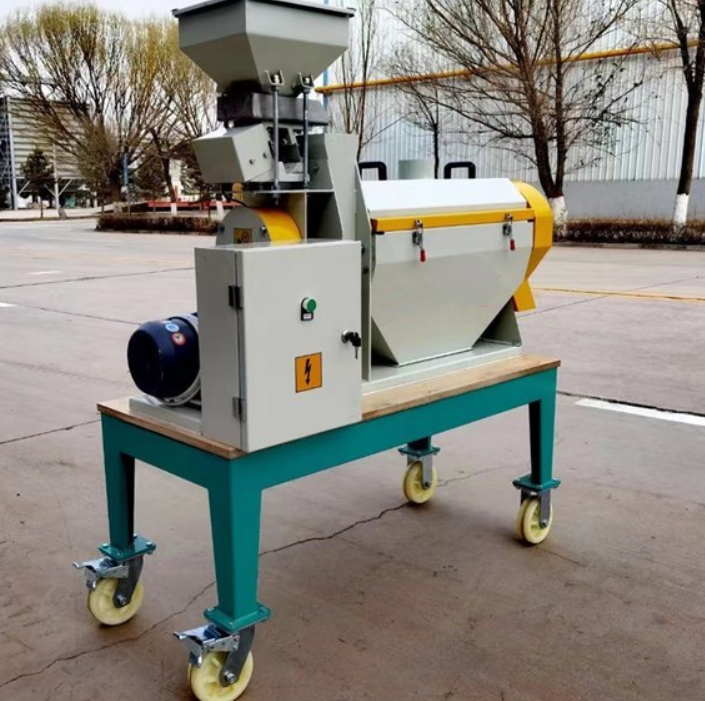 Seeds Fuzz Fluff Removing Cleaning Brush Machine for Vegetable Grain Seeds Seeds Fuzz Fluff Removing Cleaning Brush Machine for Vegetable Grain Seeds(pic1)