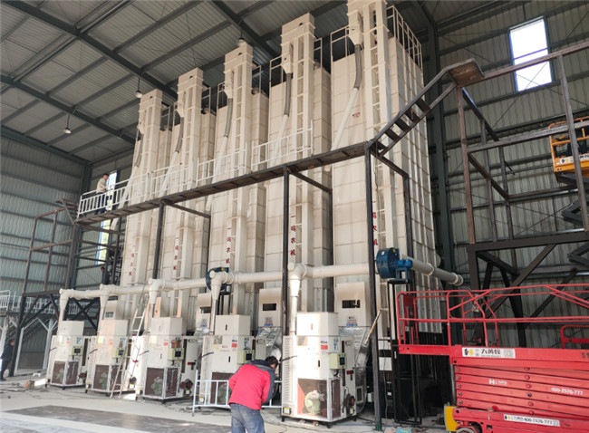 Chengxiang builds its first standardized grain drying center(pic1)